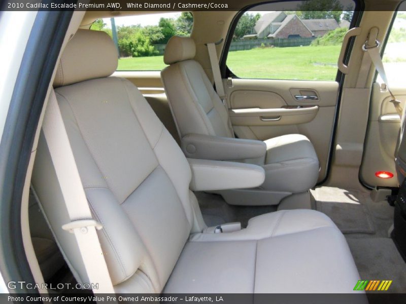 White Diamond / Cashmere/Cocoa 2010 Cadillac Escalade Premium AWD
