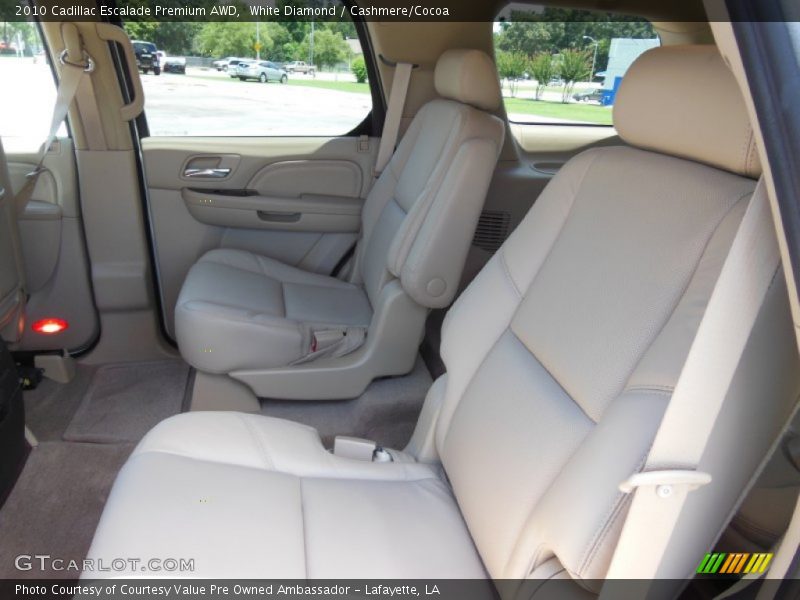 White Diamond / Cashmere/Cocoa 2010 Cadillac Escalade Premium AWD
