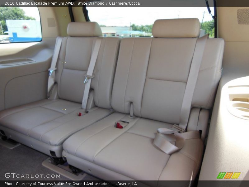 White Diamond / Cashmere/Cocoa 2010 Cadillac Escalade Premium AWD