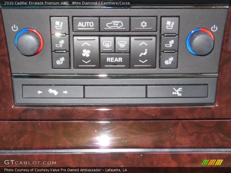 White Diamond / Cashmere/Cocoa 2010 Cadillac Escalade Premium AWD
