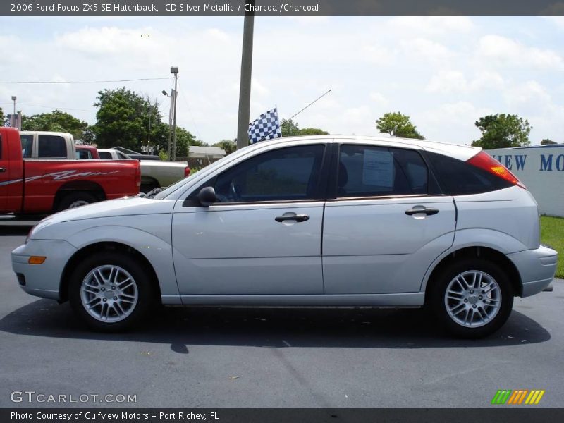 CD Silver Metallic / Charcoal/Charcoal 2006 Ford Focus ZX5 SE Hatchback