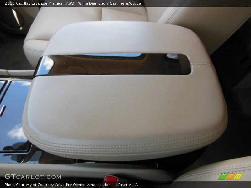 White Diamond / Cashmere/Cocoa 2010 Cadillac Escalade Premium AWD