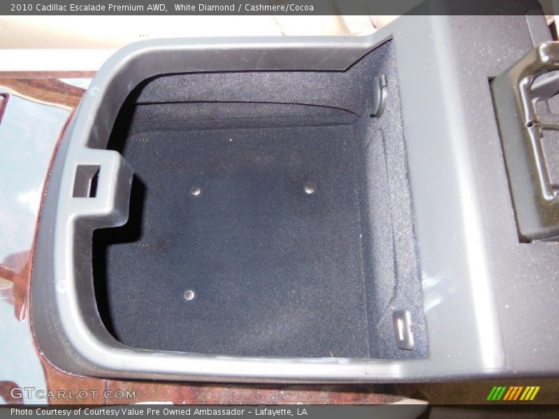 White Diamond / Cashmere/Cocoa 2010 Cadillac Escalade Premium AWD