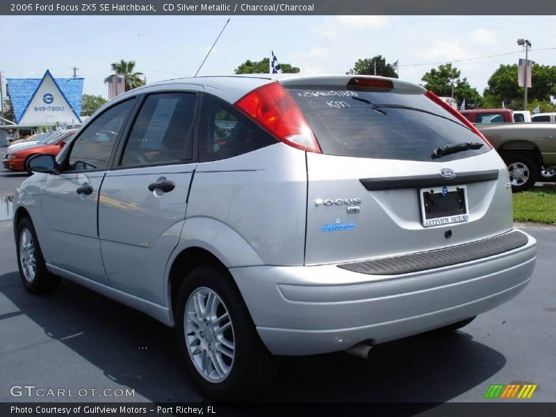 CD Silver Metallic / Charcoal/Charcoal 2006 Ford Focus ZX5 SE Hatchback