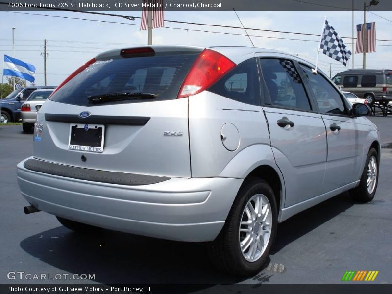 CD Silver Metallic / Charcoal/Charcoal 2006 Ford Focus ZX5 SE Hatchback