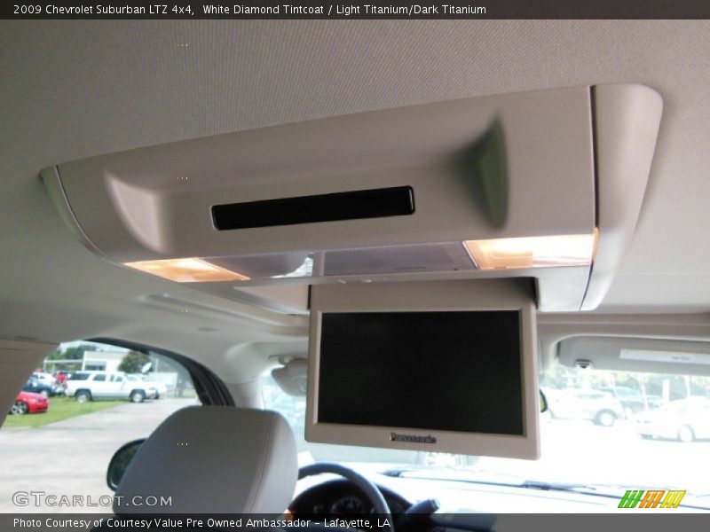 White Diamond Tintcoat / Light Titanium/Dark Titanium 2009 Chevrolet Suburban LTZ 4x4