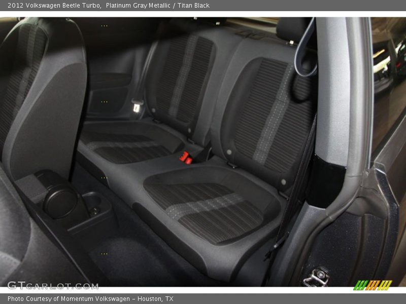 Platinum Gray Metallic / Titan Black 2012 Volkswagen Beetle Turbo