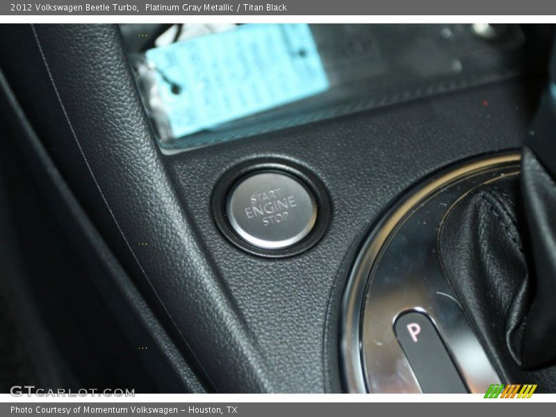 Platinum Gray Metallic / Titan Black 2012 Volkswagen Beetle Turbo