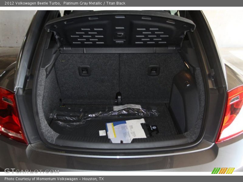 Platinum Gray Metallic / Titan Black 2012 Volkswagen Beetle Turbo