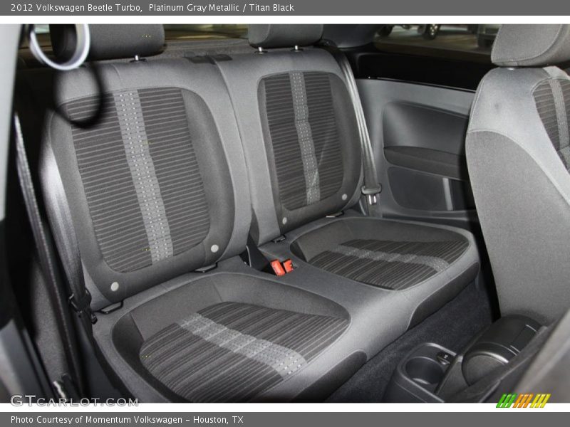 Platinum Gray Metallic / Titan Black 2012 Volkswagen Beetle Turbo