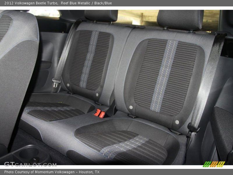 Reef Blue Metallic / Black/Blue 2012 Volkswagen Beetle Turbo