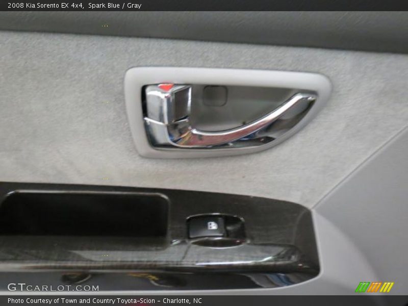 Spark Blue / Gray 2008 Kia Sorento EX 4x4