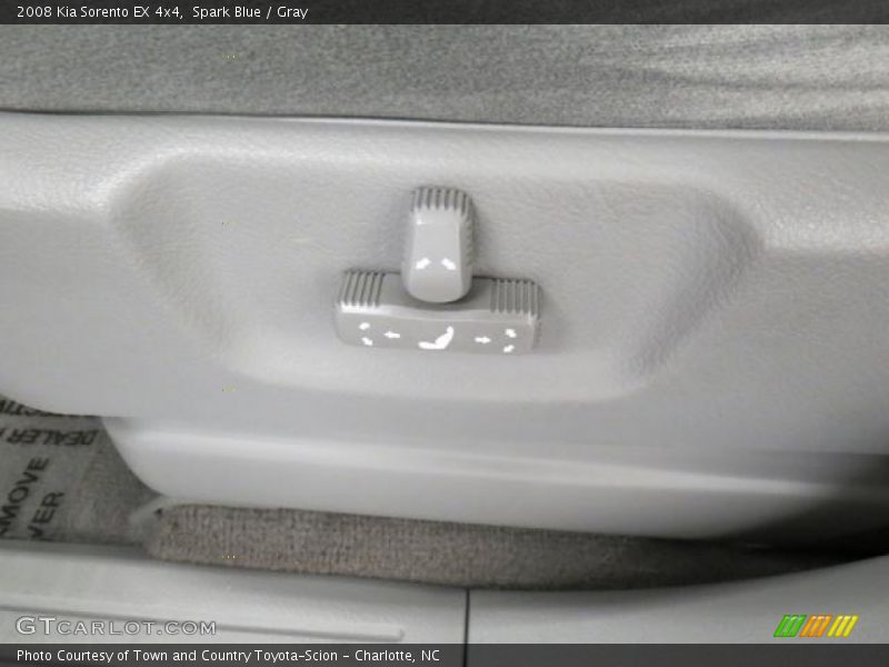 Spark Blue / Gray 2008 Kia Sorento EX 4x4