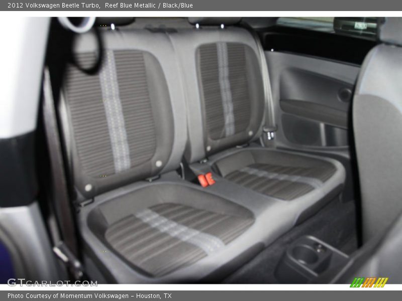 Reef Blue Metallic / Black/Blue 2012 Volkswagen Beetle Turbo