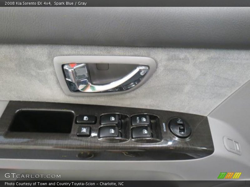 Spark Blue / Gray 2008 Kia Sorento EX 4x4