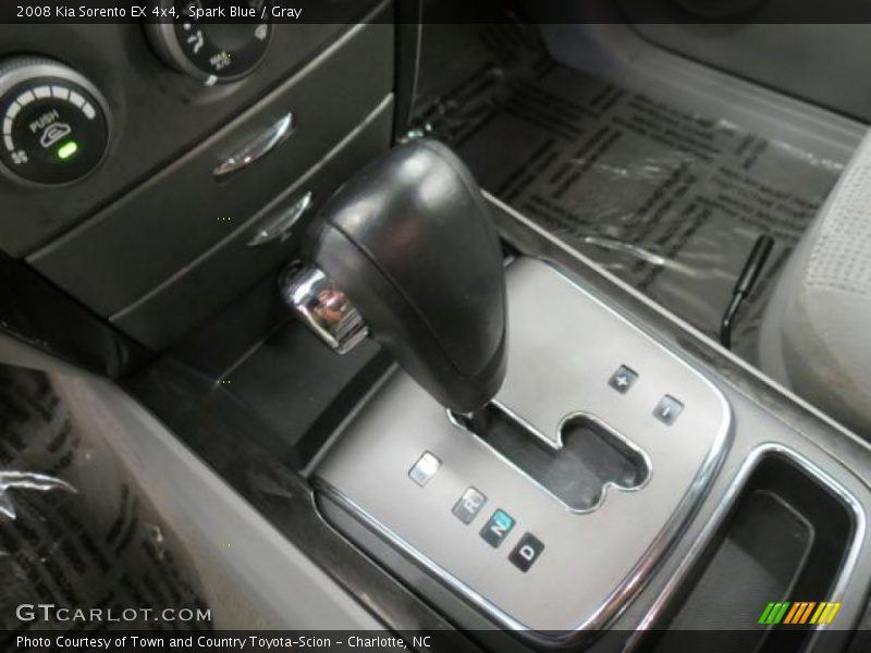 Spark Blue / Gray 2008 Kia Sorento EX 4x4