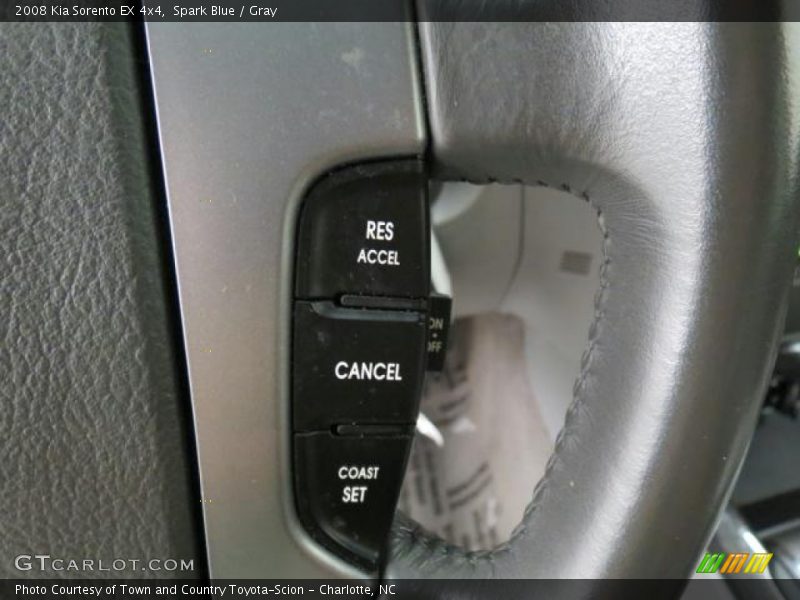 Spark Blue / Gray 2008 Kia Sorento EX 4x4