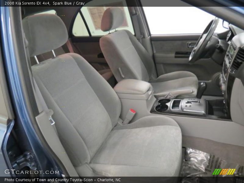 Spark Blue / Gray 2008 Kia Sorento EX 4x4