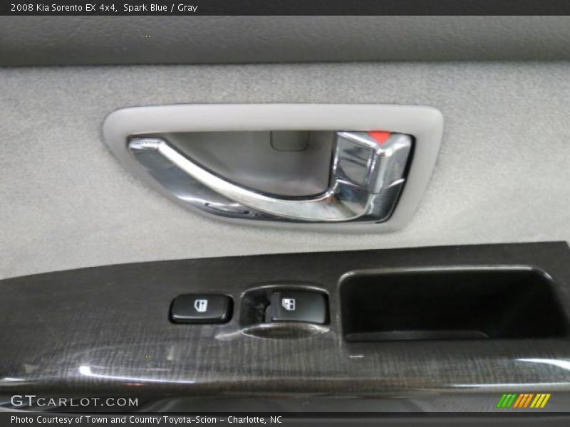 Spark Blue / Gray 2008 Kia Sorento EX 4x4