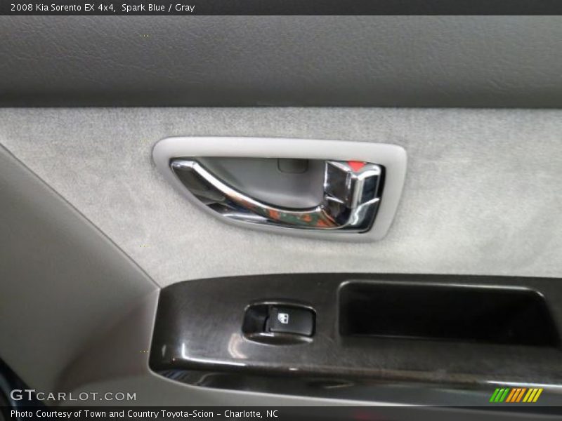 Spark Blue / Gray 2008 Kia Sorento EX 4x4