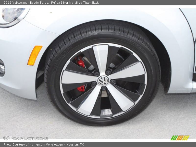 Reflex Silver Metallic / Titan Black 2012 Volkswagen Beetle Turbo
