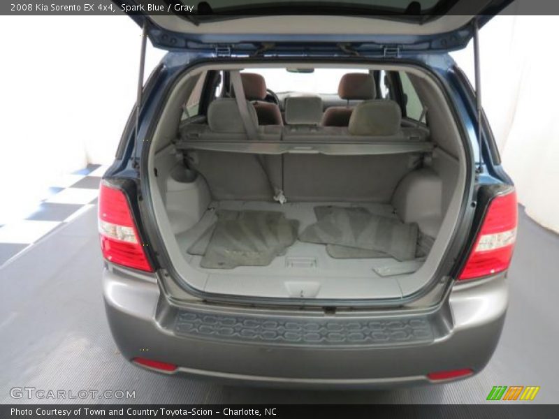Spark Blue / Gray 2008 Kia Sorento EX 4x4