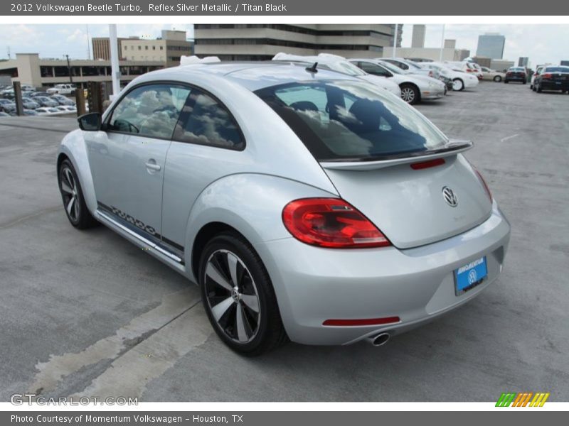 Reflex Silver Metallic / Titan Black 2012 Volkswagen Beetle Turbo