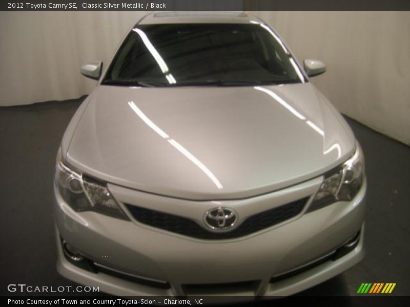 Classic Silver Metallic / Black 2012 Toyota Camry SE