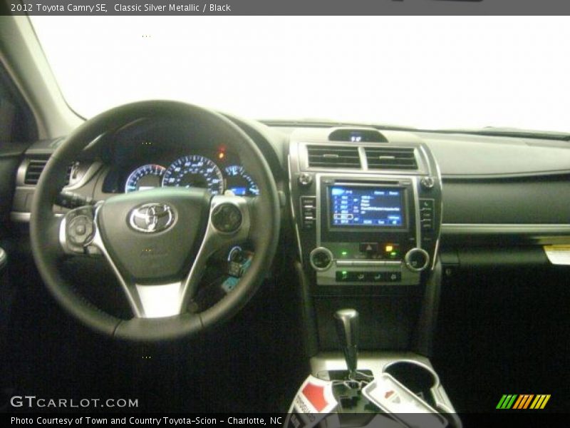 Classic Silver Metallic / Black 2012 Toyota Camry SE