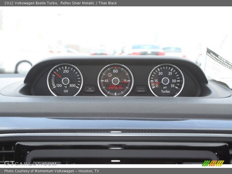 Reflex Silver Metallic / Titan Black 2012 Volkswagen Beetle Turbo