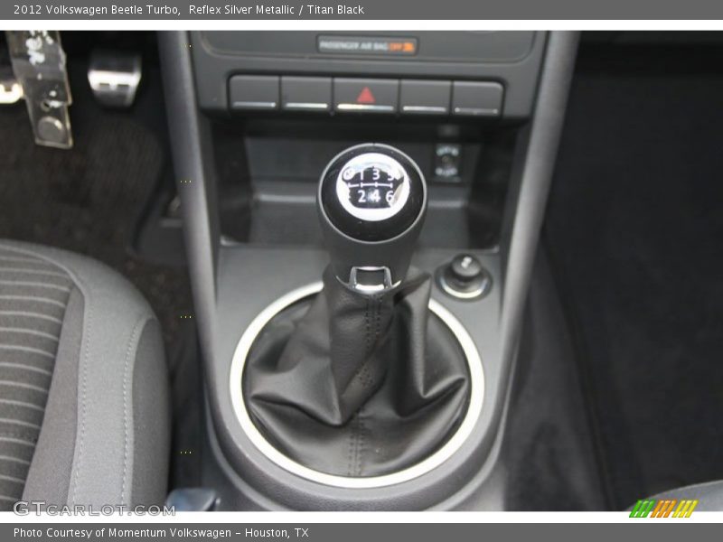 Reflex Silver Metallic / Titan Black 2012 Volkswagen Beetle Turbo