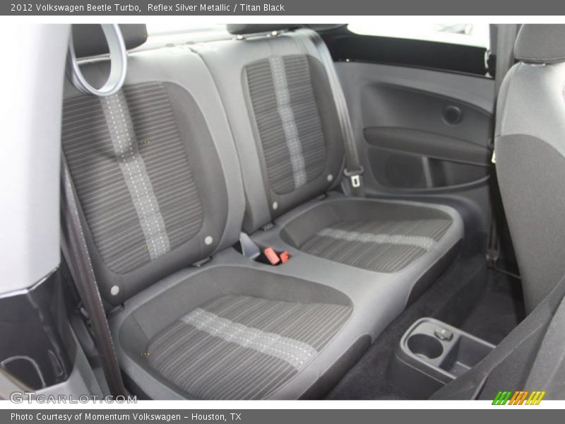 Reflex Silver Metallic / Titan Black 2012 Volkswagen Beetle Turbo