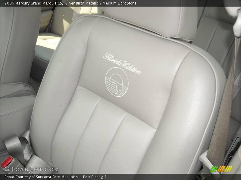 Silver Birch Metallic / Medium Light Stone 2006 Mercury Grand Marquis GS