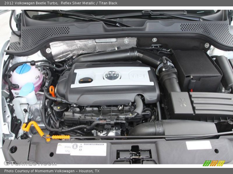 Reflex Silver Metallic / Titan Black 2012 Volkswagen Beetle Turbo