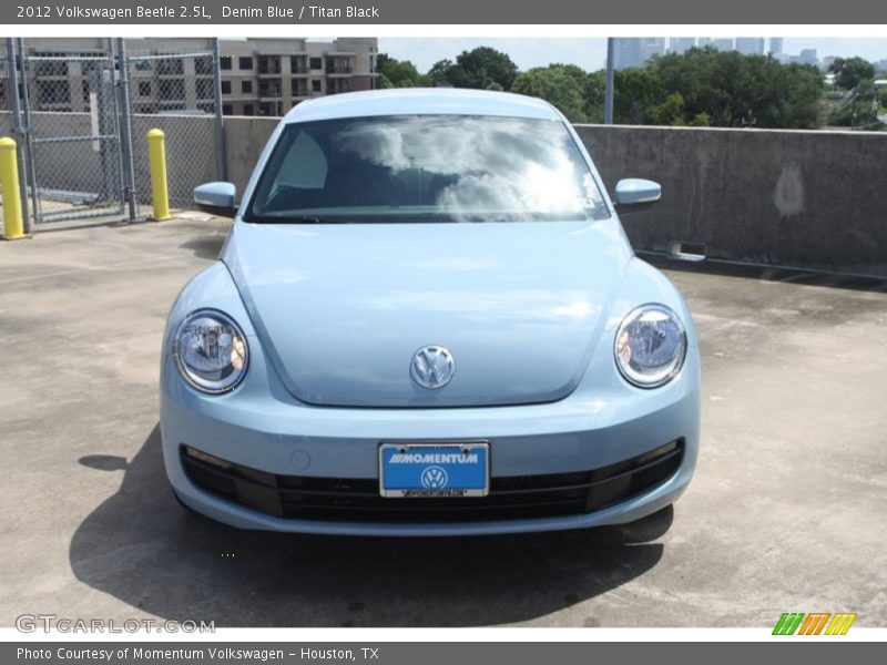 Denim Blue / Titan Black 2012 Volkswagen Beetle 2.5L