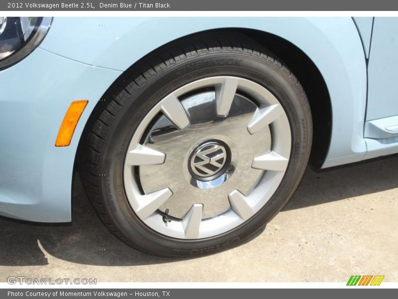Denim Blue / Titan Black 2012 Volkswagen Beetle 2.5L
