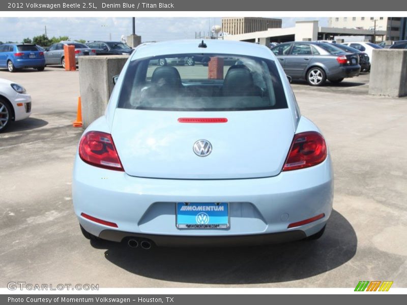 Denim Blue / Titan Black 2012 Volkswagen Beetle 2.5L