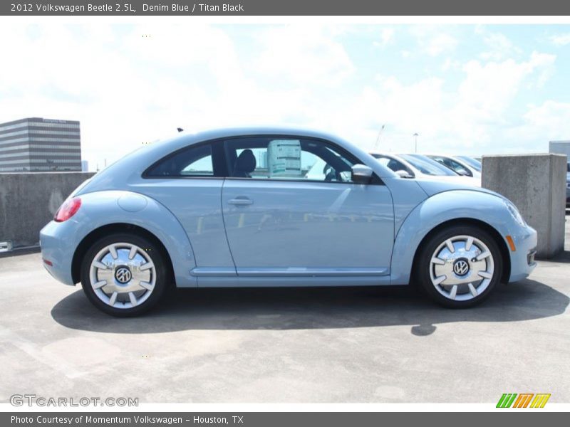 Denim Blue / Titan Black 2012 Volkswagen Beetle 2.5L