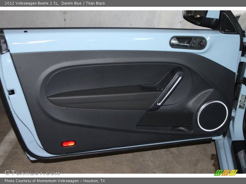 Denim Blue / Titan Black 2012 Volkswagen Beetle 2.5L