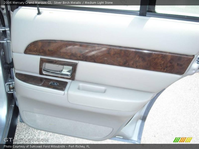 Silver Birch Metallic / Medium Light Stone 2006 Mercury Grand Marquis GS