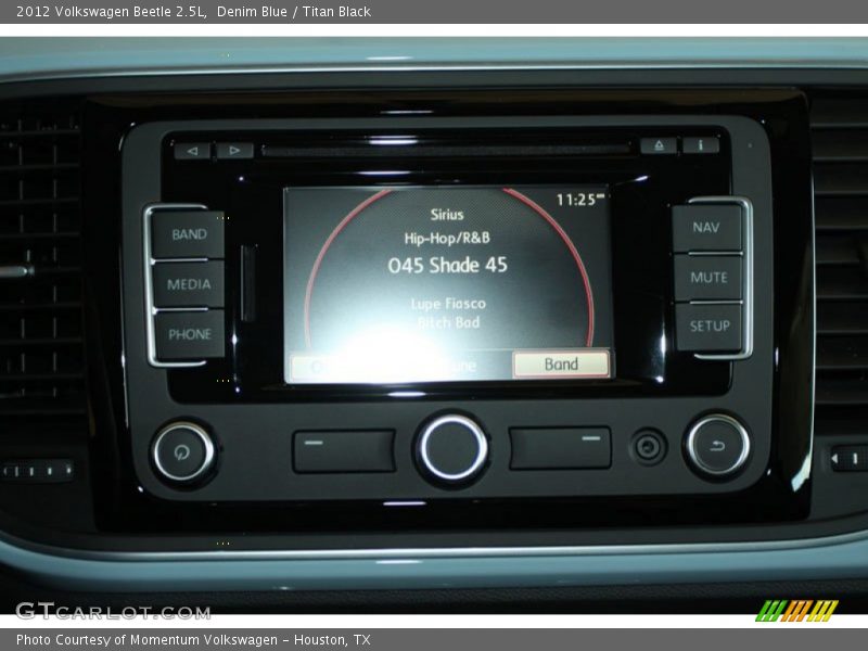 Denim Blue / Titan Black 2012 Volkswagen Beetle 2.5L
