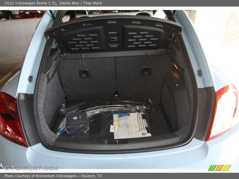 Denim Blue / Titan Black 2012 Volkswagen Beetle 2.5L