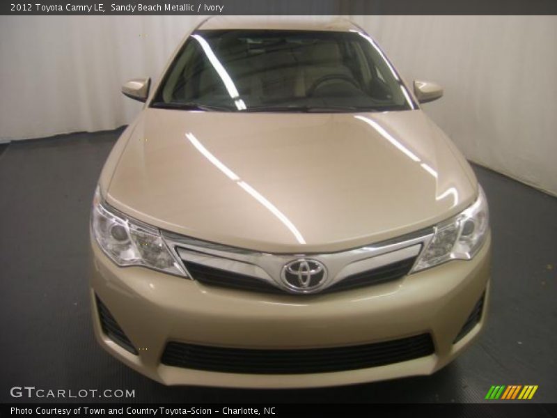 Sandy Beach Metallic / Ivory 2012 Toyota Camry LE