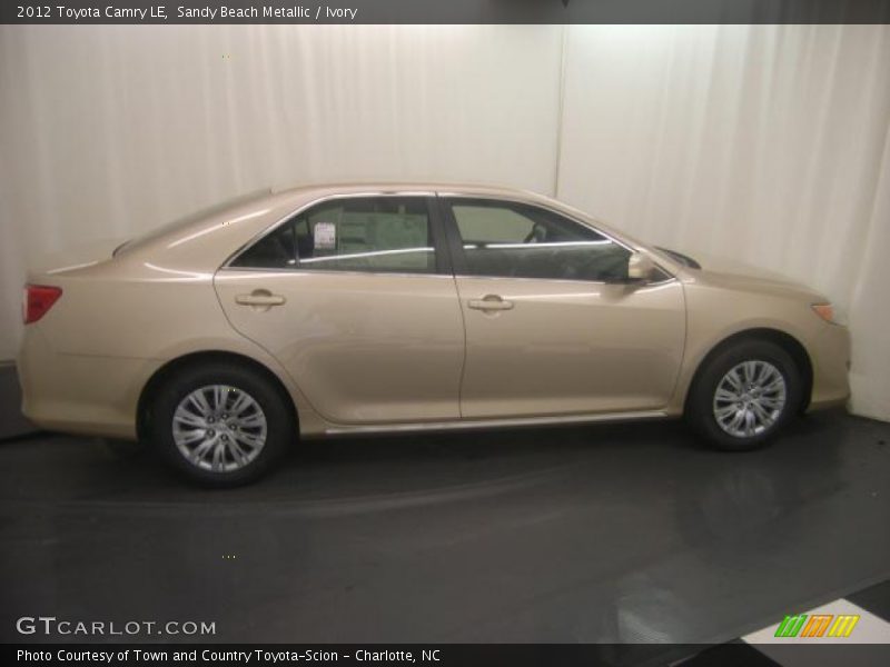 Sandy Beach Metallic / Ivory 2012 Toyota Camry LE
