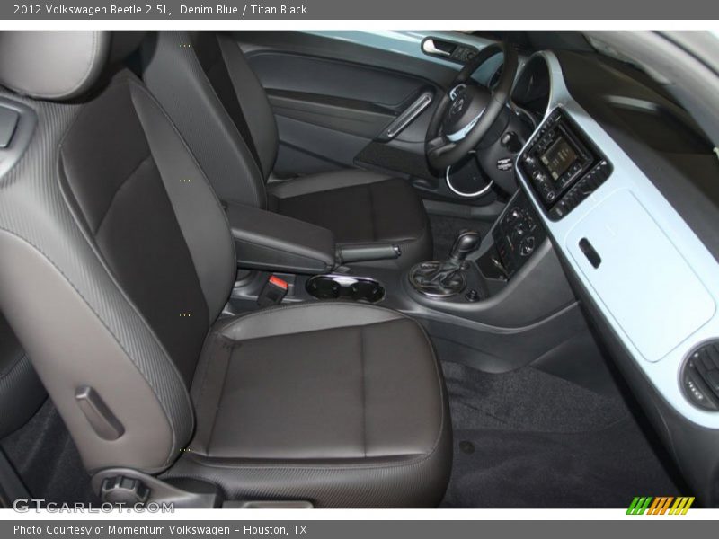 Denim Blue / Titan Black 2012 Volkswagen Beetle 2.5L