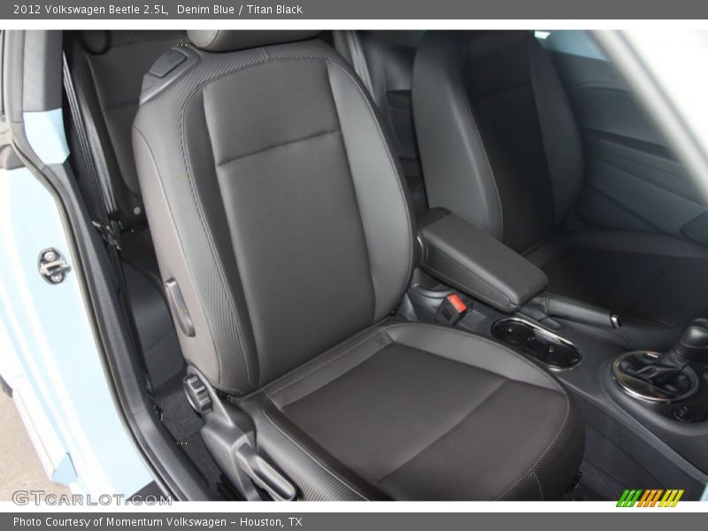 Denim Blue / Titan Black 2012 Volkswagen Beetle 2.5L