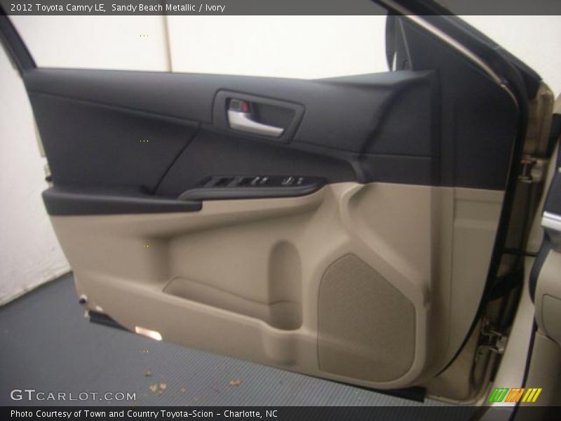 Sandy Beach Metallic / Ivory 2012 Toyota Camry LE