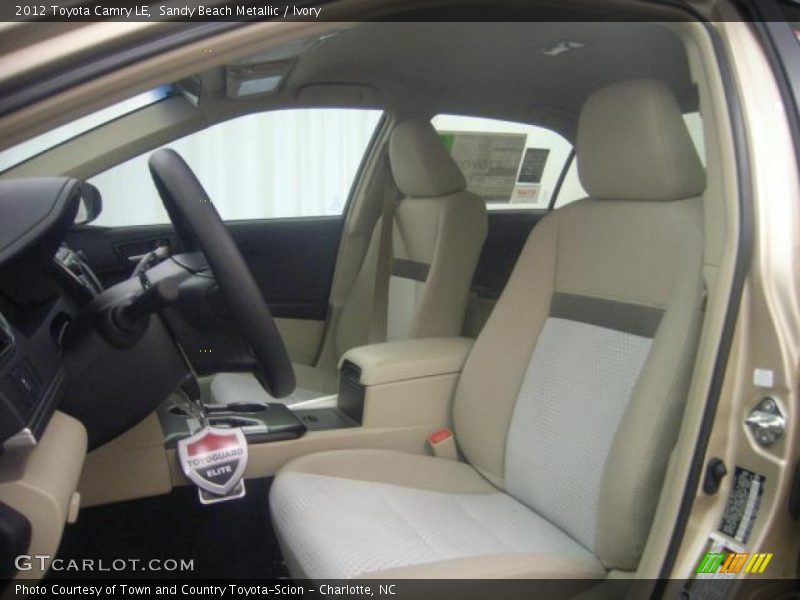 Sandy Beach Metallic / Ivory 2012 Toyota Camry LE