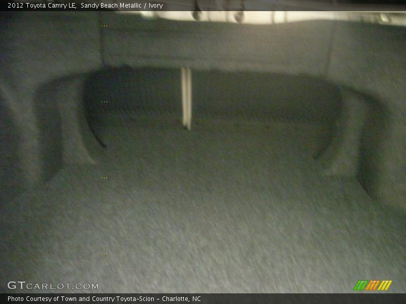 Sandy Beach Metallic / Ivory 2012 Toyota Camry LE