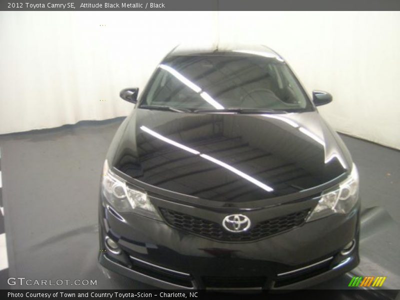 Attitude Black Metallic / Black 2012 Toyota Camry SE